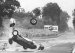 Accident spectaculaire de Hans Herrmann  Avus en 1959